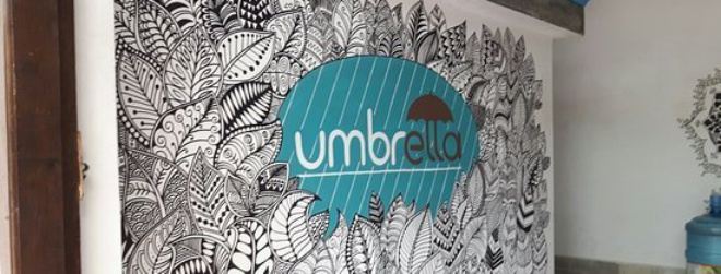 Art cafe Umbrella