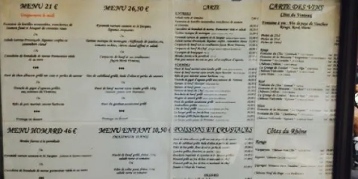 Restaurant Le Grillon