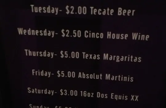 Cinco Mexican Cantina