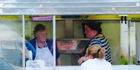 Killin fish & chip van