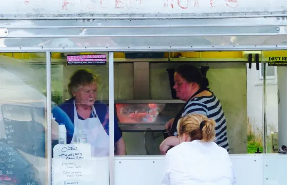 Killin fish & chip van