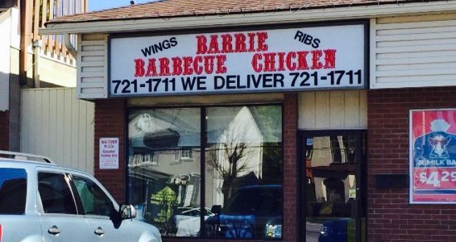 Barrie Barbeque Chicken