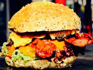 The Hungry Poet - Premium Burger