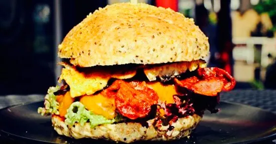 The Hungry Poet - Premium Burger