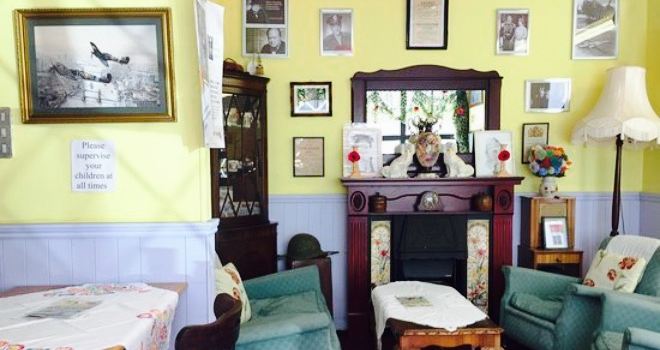 The Blitz tea room