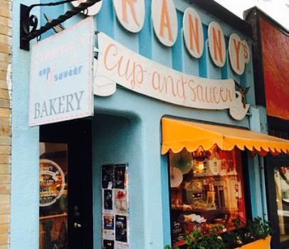 Franny's Cup & Saucer