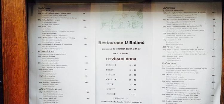 Restaurace U Balanu