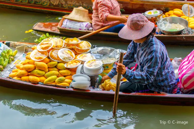 曼谷景點 #15 丹嫩莎朵水上市場 Damnoen Saduak Floating Market