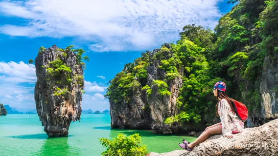 Tour di un giorno di avventura a Phuket: Parco nazionale di Ao Phang Nga + Isola di James Bond + kayak nella baia di Phang Nga