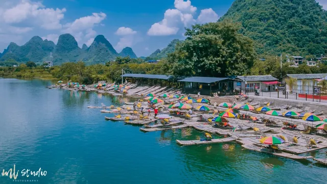 陽朔漂流