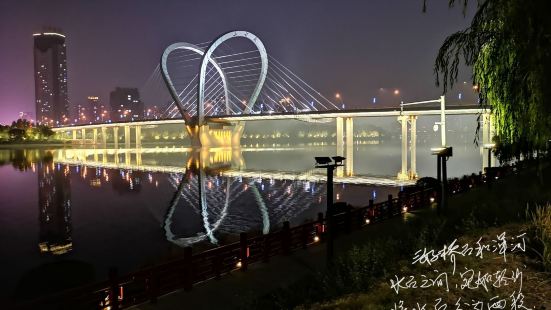 三好桥，位于沈水湾公园，南三好街的跨浑河桥【景色】景色很美，