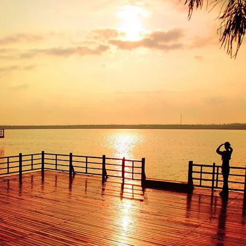 서사 명주호(밍주후) 관광지