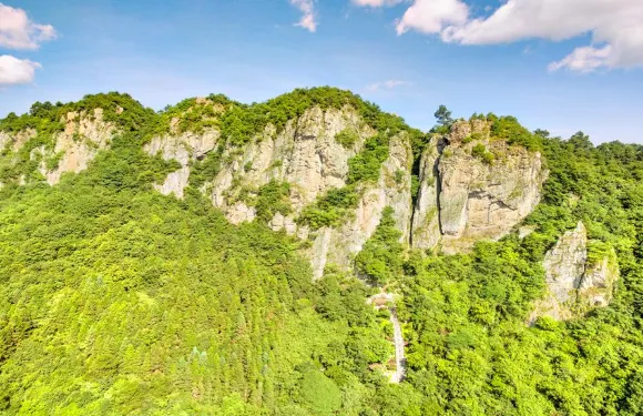 穿巖山國家森林公園玻璃棧橋+玻璃吊橋2人