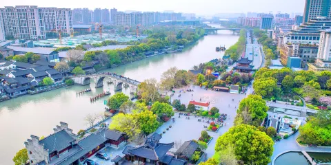 京杭大運河杭州景區