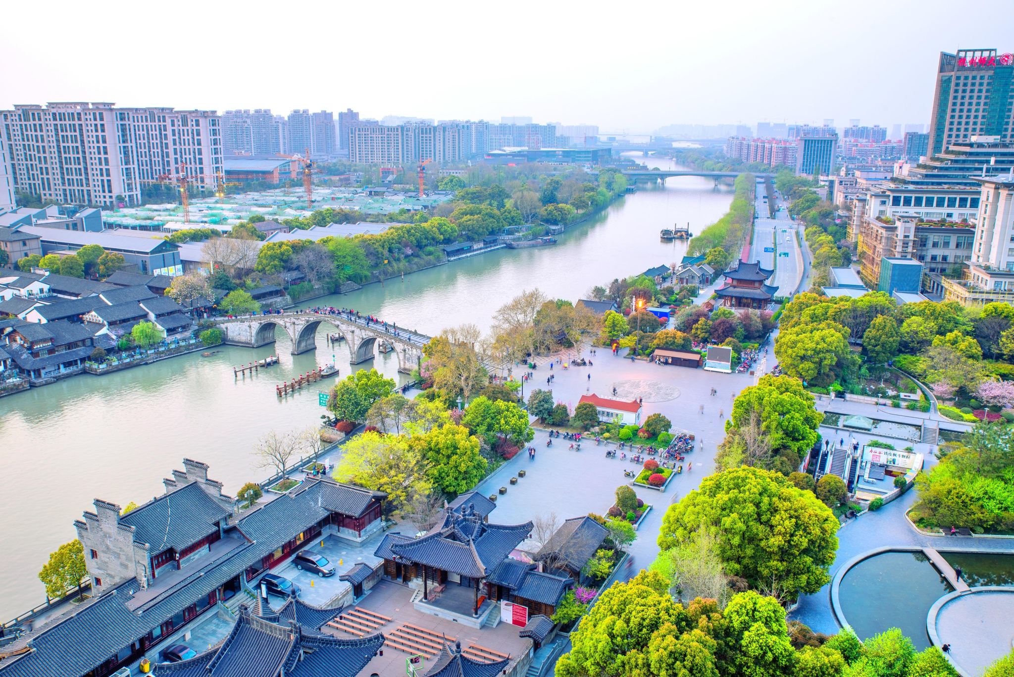 Half-day tour of Beijing-Hangzhou Grand Canal Museum [Beijing-Hangzhou Grand Canal Museum (ticket reservation) + intangible cultural heritage oil paper umbrella experience + Qiao Xizhi Street guided tour]