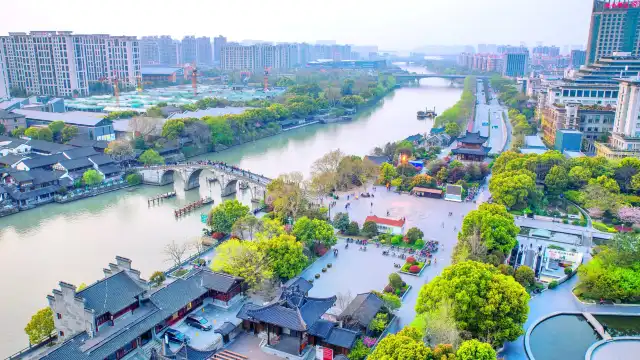 京杭大運河杭州景區