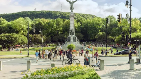 Парк Мон-Руаяль attraction in Квебек