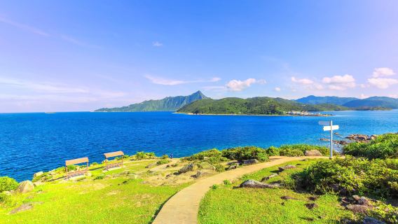 홍콩 그래스랜드 아일랜드 탑문 + 사이쿵 일일 투어 퓨어 플레이 익스퀴지트 소그룹