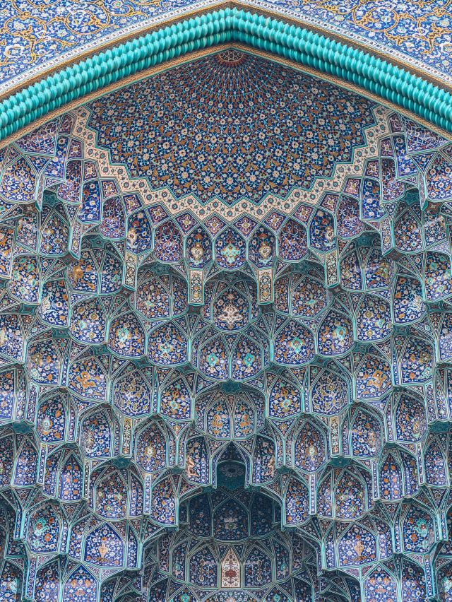 清真寺下的藍色世界 | Abbasi Great Mosque