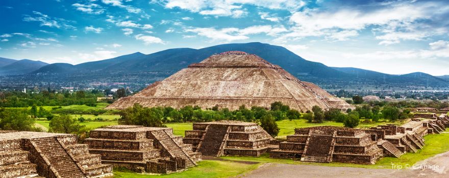 Sonnenpyramide von Teotihuacán