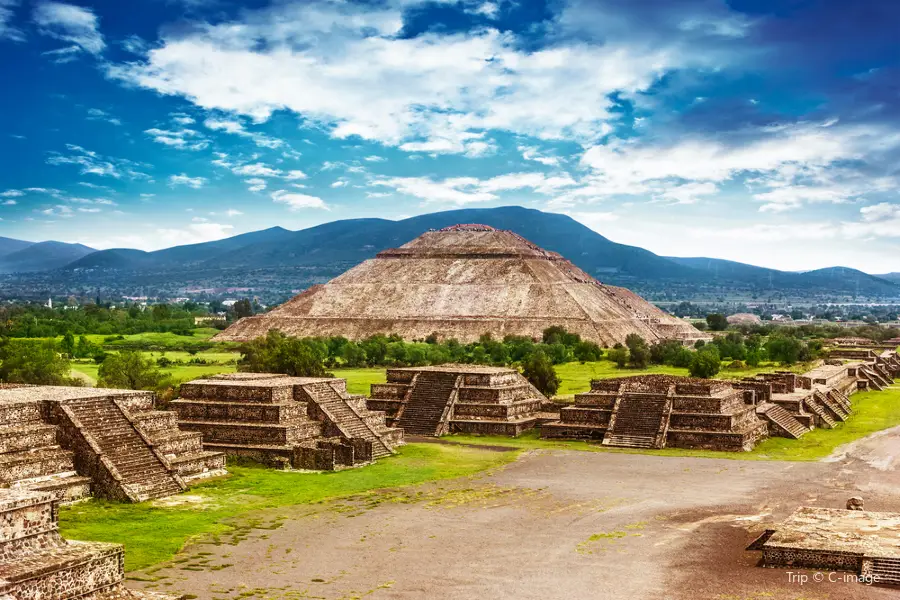 Sonnenpyramide von Teotihuacán