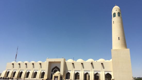 卡塔尔最大的清真寺！也是我至今看到的最大的清真寺！建筑非常宏