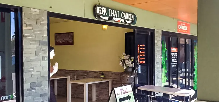 Beer Thai Garden Restaurant at Palm Beach