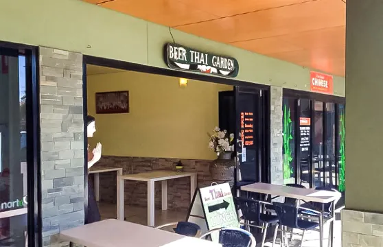 Beer Thai Garden Restaurant at Palm Beach