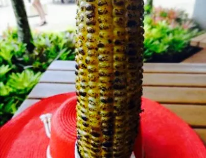 Uncle Woody's BBQ Corn at Dole Plantation