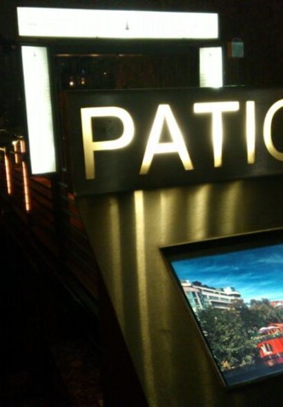 PATIO Restaurant on the water