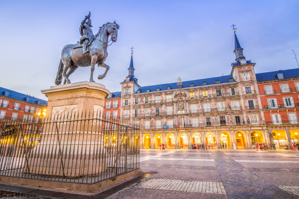 München nach Madrid