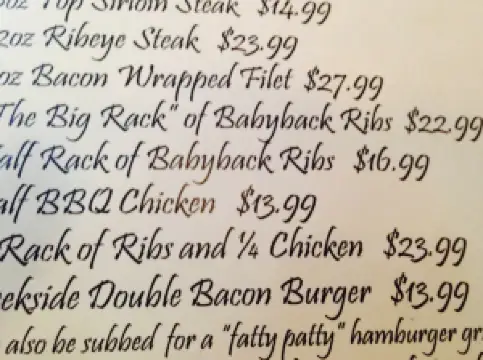 Creekside Steakhouse and Tavern