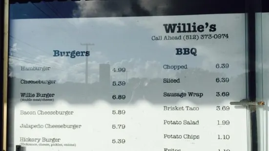 Willie's Burgers & BBQ