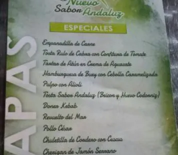 Cafeteria & Cerveceria Nuevo Sabor Andaluz - Restaurante