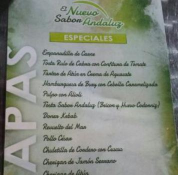 Cafeteria & Cerveceria Nuevo Sabor Andaluz - Restaurante