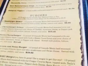 Cougar Canyon Bar And Grill