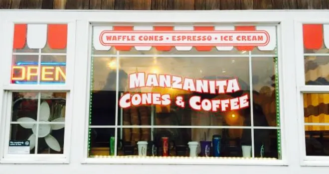 Manzanita Cones and Coffee