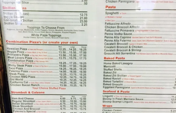 Palermo Pizza Sub & Pasta