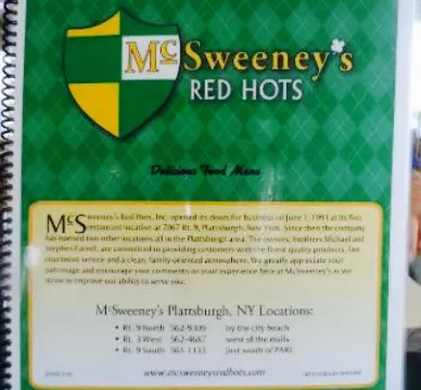Mc Sweeney's Red Hots Incorporated