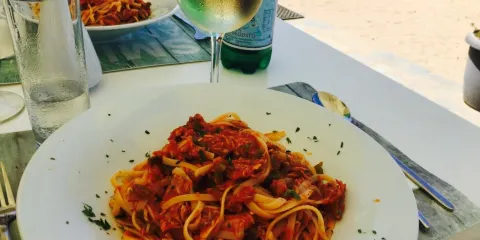 White Beach Bar Acharavi Corfu