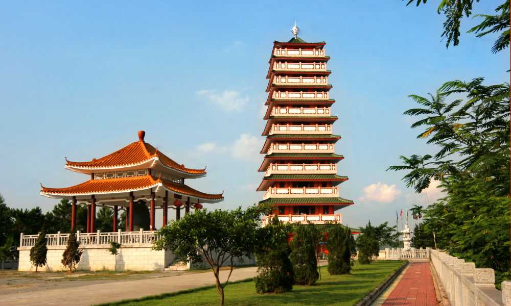 Dragon Sculpture at Yuanmiaoguan Taoist Temple. a Famous Historic