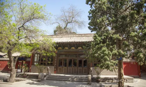 Confucian Temple Scenic Area In Wuwei City