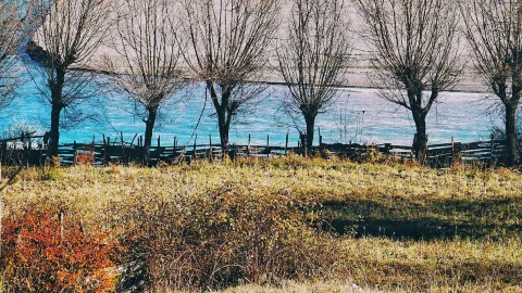 Guxiang Lake attraction in Bome