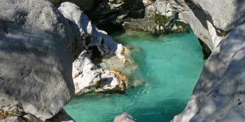 Izvir Soče (Source of the Soca River)