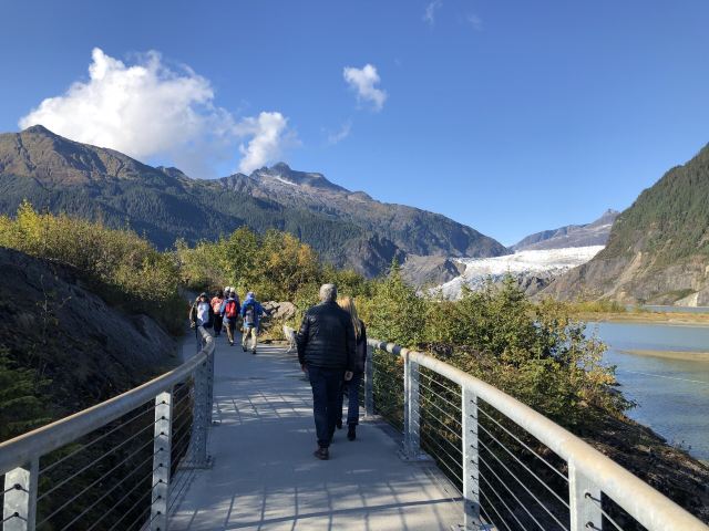 Mendenhall Glacier, mendenhall 冰川公園