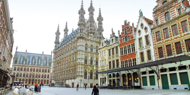 Historic Leuven Town Hall