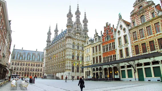 Historic Leuven Town Hall