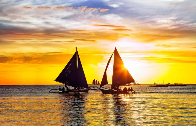 Sunset Sightseeing on Boracay Island