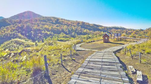 西山火口散步道