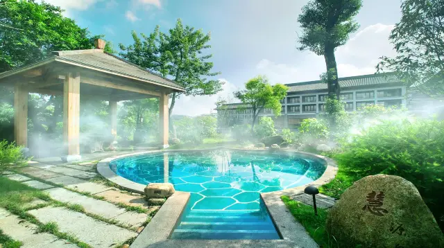 Hot springs in Xinxing